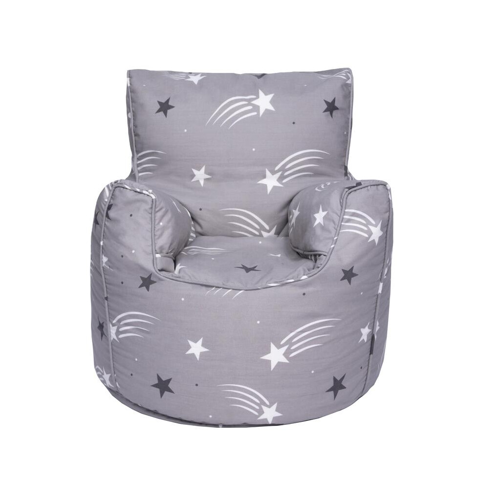 (Shooting Stars) Ready Steady Bed Kids Bean Bag Armchair Toddler Beanbag Chair Playroom Pouffes
