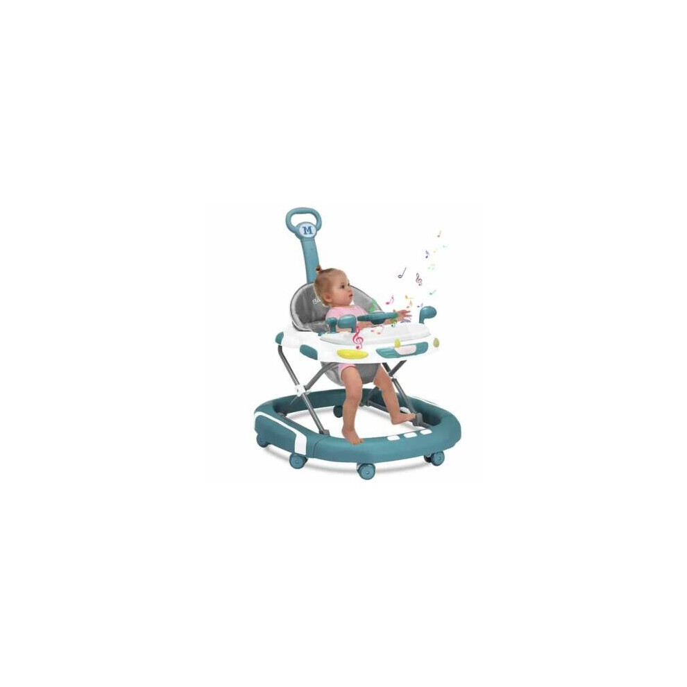 Baby Walker/Rocker Bouncer First Steps Push Along Activity Music Ride On Car