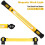 Work Light 3000LM Bright 3 Modes Magnetic Underhood Work Light Bar 5000mAh 4