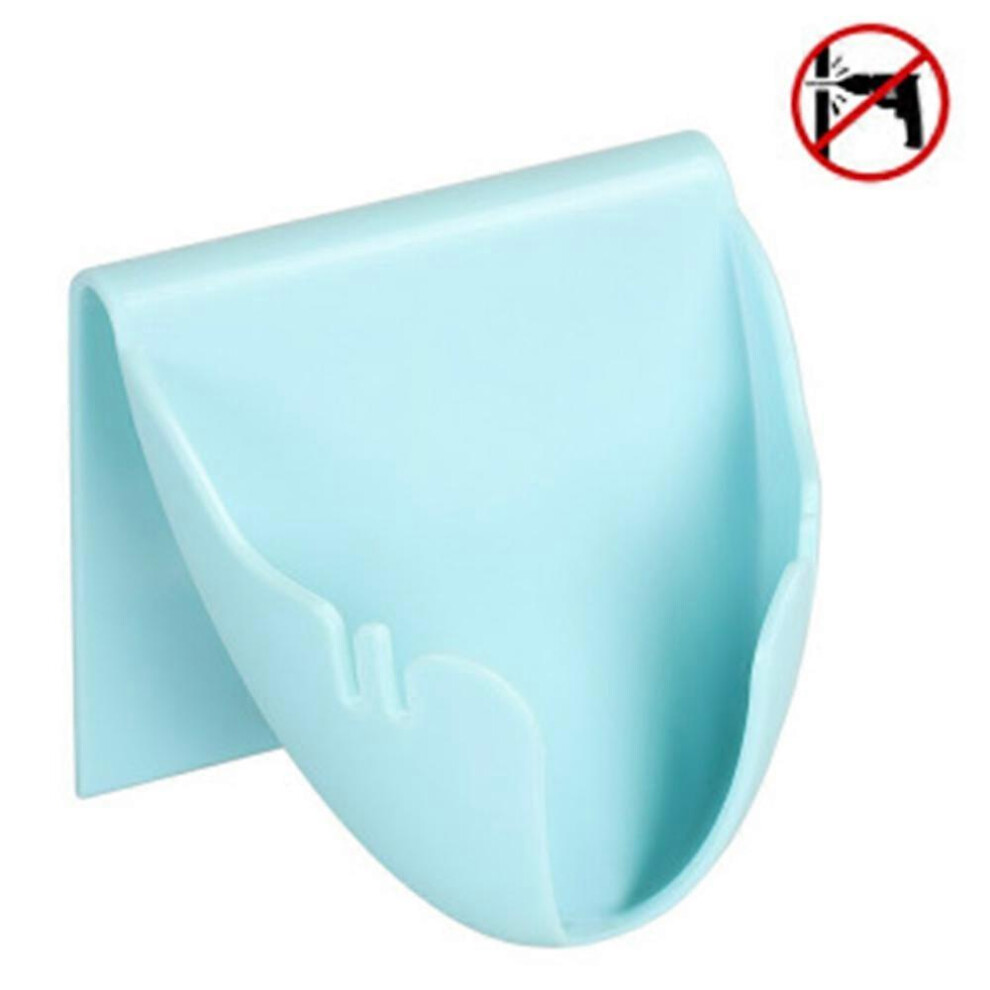 (As show, One size) Soap Dish with Drain, Draining Bar Soap Holder Wall-mounted Soap Shelf-image-OPC-PHH6V8Q-NEW