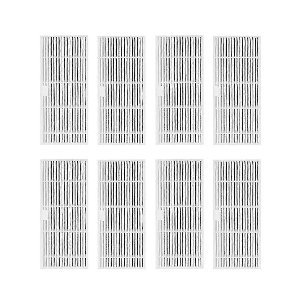 Kikidex (As Show, One Size) 8Pcs Hepa Filter Compatible With Br150/Br151, Compatible With Br150/Br151, Compatible With Br150/Br151 Robot Vacuum Cleaner Spare
