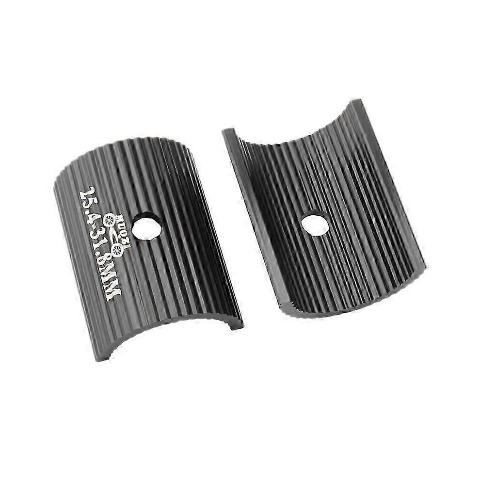 Kikidex (As Show, One Size) Bike Handle Bar Shim Bicycle Handlebar Adapter Bushing Stem Reducer 25.4-31.8Mm Bicycle Parts Blac