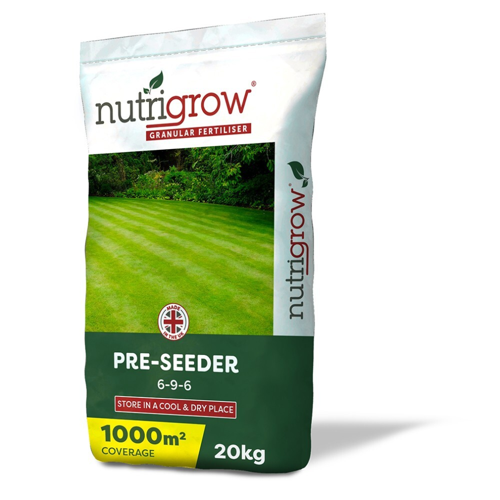 Nutrigrow Pre-Seeder Lawn & Turf Fertiliser New Grass Fertilizer Seed