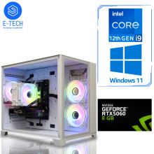 Gaming PC Intel i9 12900KF 64GB DDR4 2TB M.2 8GB RTX 5060 Windows 11