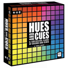 HUES and CUES - Vibrant Color Guessing Board Game for 3-10 Players Ages 8+