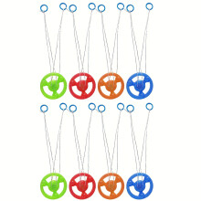 Fly Wheel Spinner Lights Fingertip Lights Novelty Kids Gift, Tire De Cable Que Brilla En La Oscuridad, Necesita Pasar El Cable Manualmente
