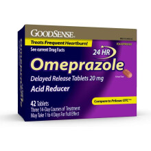 GoodSense Omeprazole Delayed Release Tablets 20 mg