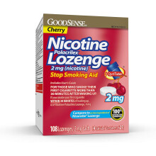 GoodSense Nicotine Polacrilex Lozenge, 2 mg (nicotine), Stop