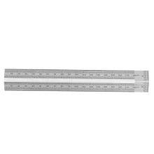 (As show, One size) Woodworking Scribing T Rules Accuracy Marking Positioning Scribing T Ruler for Woodworking Measuring Decoration Design180mm Square Ruler