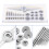 (As show, One size) 30PCS/Set Taps Dies Spanner Set Screw Threading Tapping Hand Tools Kit 3
