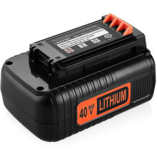 (As show, One size) For black decker 36v-40V BL2036 LBX2040 LBXR36 LBXR2036 battery-HD
