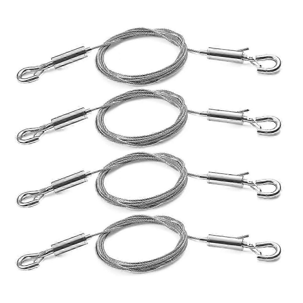 Photos - Other for Repair Kikidex  4Pcs Adjustable Picture Hanging Wire Kits Picture Frame Hanging Kit 1.5M X1.5mm Stainless Steel Wir (As show, One size)