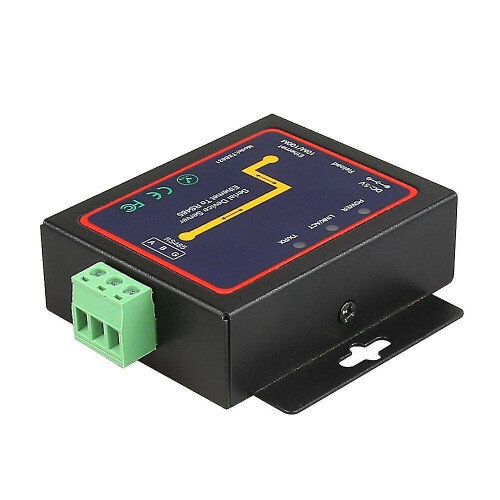(As show, One size) Rs485 To Tcp/ip Converter Ethernet Server Module Communication Converter(eu Plug) 1