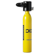 (As show, One size) 0.5L Scuba Tank Diving Oxygen Tank Underwater Respirator Diving Cylinder Breathing Apparatus Snorkeling Device,