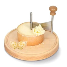 (As show, One size) Stainless Steel Cheese Curler & Cheese Shaver - Perfect compatible with De Moine Cheese & Chocolate, Multifunctional & Rust-Proof