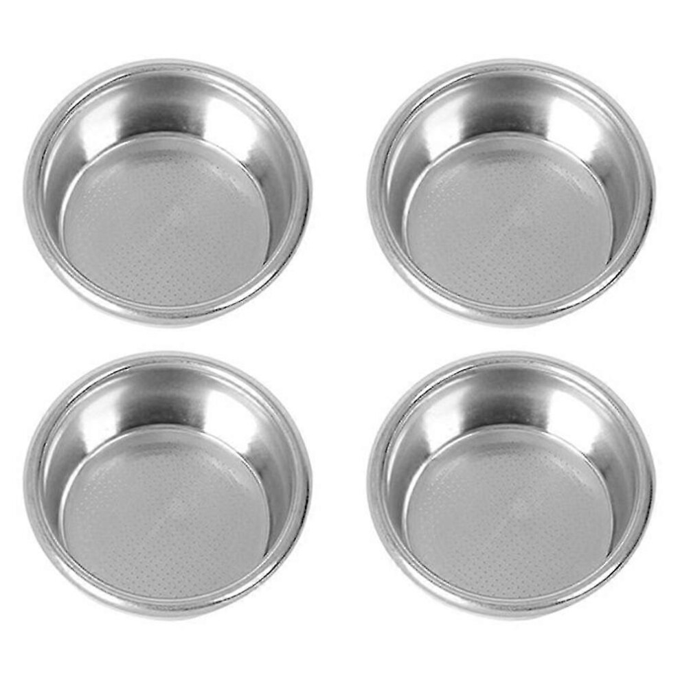 Kikidex (As Show, One Size) 4Pack 54Mm Filter Basket Compatible With Breville Sage 870/875/878/880 54Mm Semi-Automatic Coffee Machine Botto