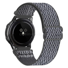 (Gray 8#, For Galaxy Watch 7 44mm) Nylon Strap Fabric Band For Samsung Galaxy Watch 4 5 6 7 40/44mm Classic Pro