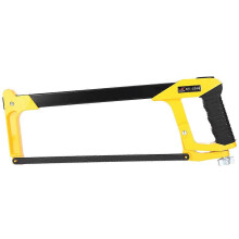 (As show, One size) Saw Frame Aluminum Alloy Adjustable Square Tube Hacksaw Rubber Handle Cutting Tool