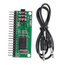 (As show, One size) 16 Channels MT8870 DTMF Audio Decoder Phone Voice Decoding Controller for Smart Home