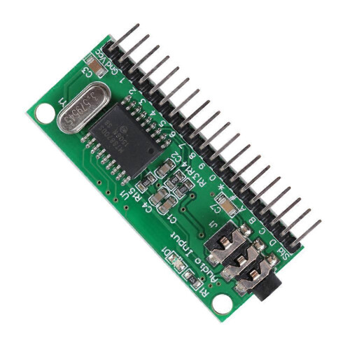 (As show, One size) 16 Channels MT8870 DTMF Audio Decoder Phone Voice Decoding Controller for Smart Home 2
