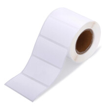 (As show, One size) Label Printer Sticker Thermal Label Paper Self-Adhesive Printable Paper Roll Waterproof Oil-Proof Tear Resistant for Price Name Barcode Printing for D
