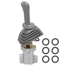 (As show, One size) Excavator Joystick Pilot Valve Alloy Steel Accurate Controlling Excavator Joystick Controller for Hitachi ZAX