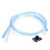 (As show, One size) 2PCS Hydration Bladder Tube Hydration Pack Hose Replacement Hydration Pack Tube Clip Hydration System Kit 2