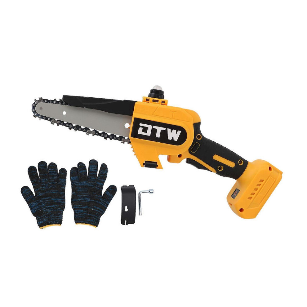 (As show, One size) 6in Cordless Mini Chainsaw Portable Handheld Chain Saw for DCB200 20V Maximum Lithium Battery-image-OPC-PHH782X-NEW