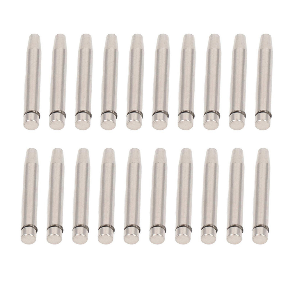 (As show, One size) 20PCS Center Punch Replacement Bits Alloy Steel Hole Punch Heads Drilling Accessories 6mm Diameter-image-OPC-PHH788G-NEW