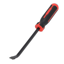 (As show, One size) 18 Inch Pry Bar Multifunctional Professional Heavy Duty Pry Bar Mechanic Hand Tools with Ergonomic Handle