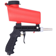 (As show, One size) Sand Blaster Portable Pneumatic Sand Blasting Tool for Polishing Metal Rust Removal
