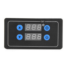 (As show, One size) YF4 Adjustable Cycle Delay Timer Relay Module Digital Display Timing Delay Board DC 12V