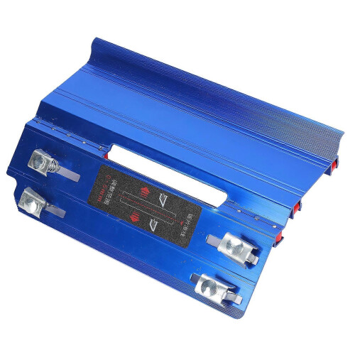 (As show, One size) Ceramic Tile Chamfering Device 45 Degree Desktop Stone Cutting Machine Guide Tool with Wheel