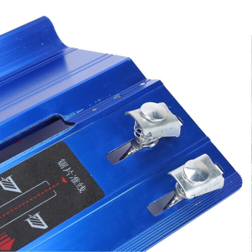 (As show, One size) Ceramic Tile Chamfering Device 45 Degree Desktop Stone Cutting Machine Guide Tool with Wheel 1