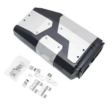 (As show, One size) Motorcycle Tool Box Left Side Bracket Aluminum Box Replacement for BMW R1250GS R1200GS LC & Adventure 2002 2008 2018