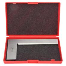 (As show, One size) Knife Edge Ruler Stainless Steel Parts Marking 90 Square Industrial Measuring Tool 160x100mm
