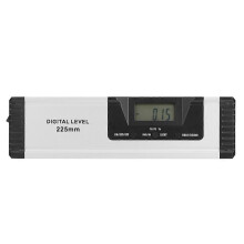 (As show, One size) 225mm Digital Level Aluminum Alloy High Precision Magnetic Level Ruler Measuring ToolWith Laser