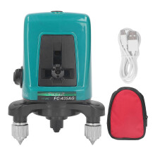 (As show, One size) Line Level Dual Laser Module 2 Modes Green Beam Horizontal Vertical Line Level for Home Decoration Industry