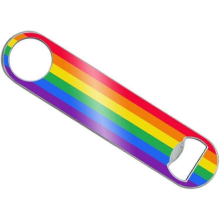 YZ Modern Stainless Steel Vinyl Covered Flat Bartender Speed Bar Opener