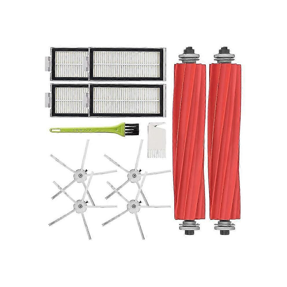 Kikidex (As Show, One Size) Accessories Compatible With Q7 / Q7 Max / Q7 / Q7 Plus Spare Parts, Brush Kit Robot Vacuum Cleaner