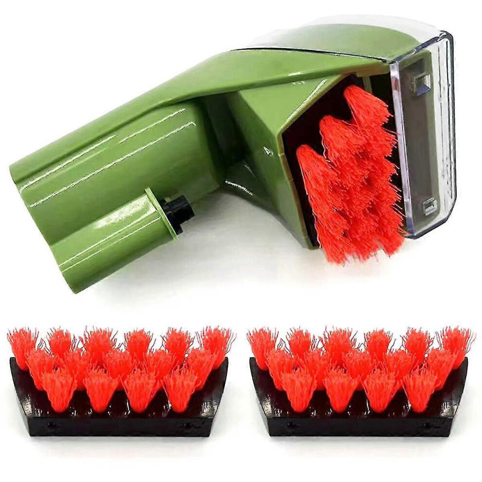 Kikidex (As Show, One Size) Stain Brush Tool Compatible With Bissell 1400B 1425 1400W 1400 1844 2290A Series Little- Upright & Portable Carpet Cleaners Green