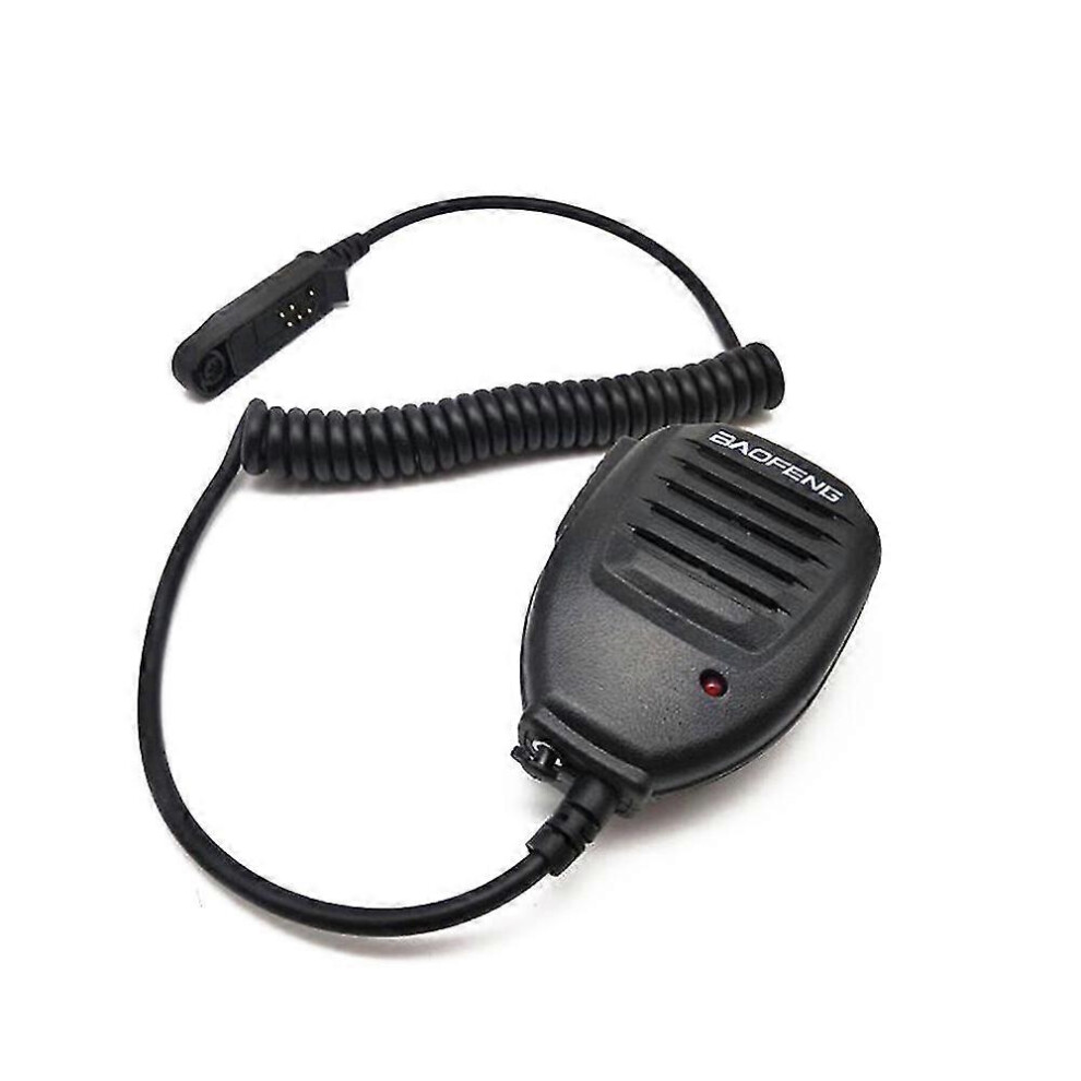 Photos - Radio / Clock Kikidex  PTT Mic Speaker Microphone compatible with -UV9R UV9R -A58 A58 UV-XR GT-3WP -9700 UV-9R Plus Radio Walki (As show, One size)