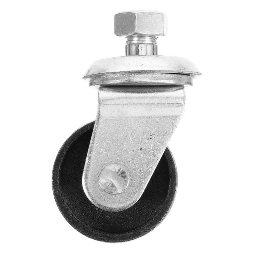 Roulette pivotante 16 mm pour cric horizontal, roulette pivotante pour cric hydraulique robuste