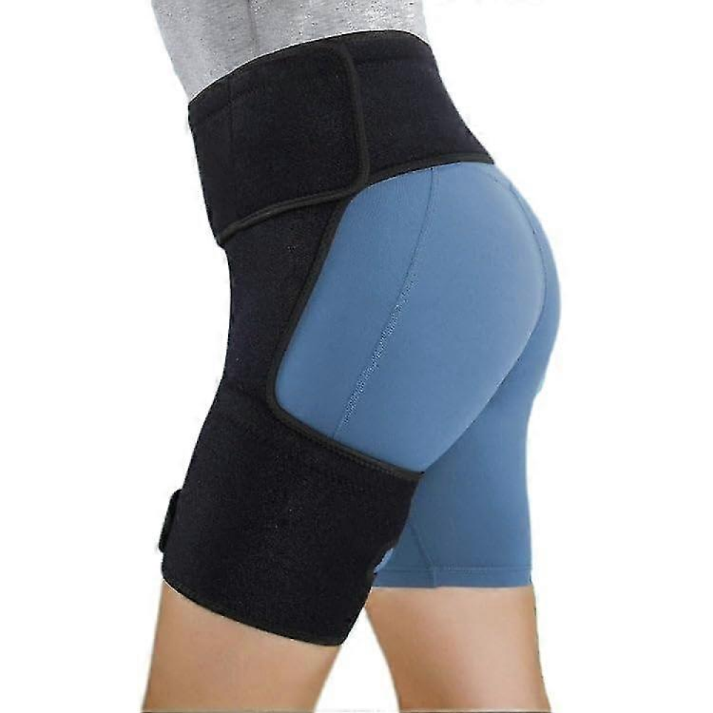 Bande De Compression/support Pour La Hanche Et La Cuisse - Soulagement Des Douleurs à L'aine - Neuf