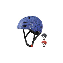 Casco de bicicleta para niños, estilo Crash, para niños y niñas, ajustable, transpirable, ABS, carcasa