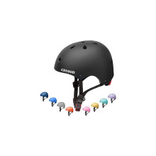 Casco de bicicleta para niños, casco de patineta para niños de 5 a 8 o 9 años, ajustable y multideportivo.