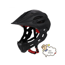 (schwarz) Outdoor-Sport Kinder Integralhelm Balance Bike Scooter Fahrradfahren