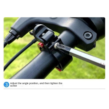 Fahrradklingel Super Ring Hupe Hupe Universal Stealth Horn Silber
