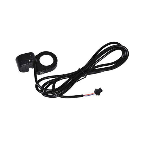 Botón de interruptor de bocina de bicicleta eléctrica, cable de señal de scooter, longitud: aproximadamente 1