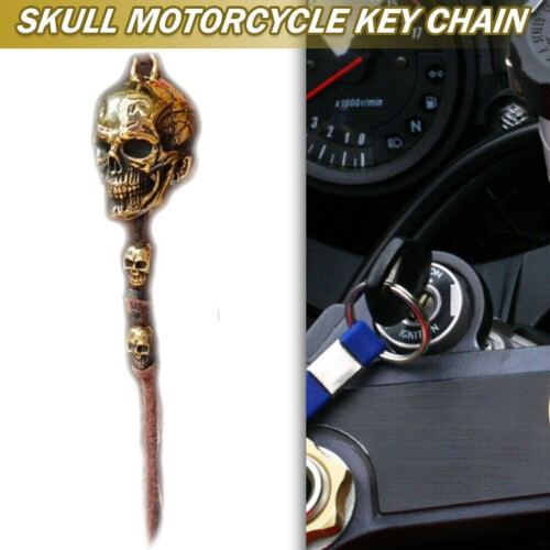 Biker Skull Bell Gremlin Bells moottoripyörille Biker Bell Accessory 1